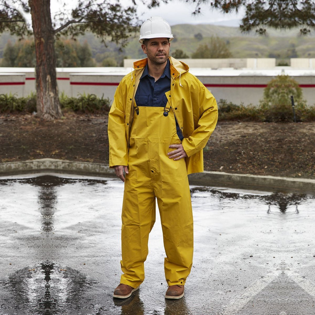 Yellow Large 2-Piece Rain Suit O4638