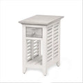 Wood Chairside Table with Drawer W630025