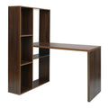 2 In 1 L Shape Computer Desk with Shelves M851015