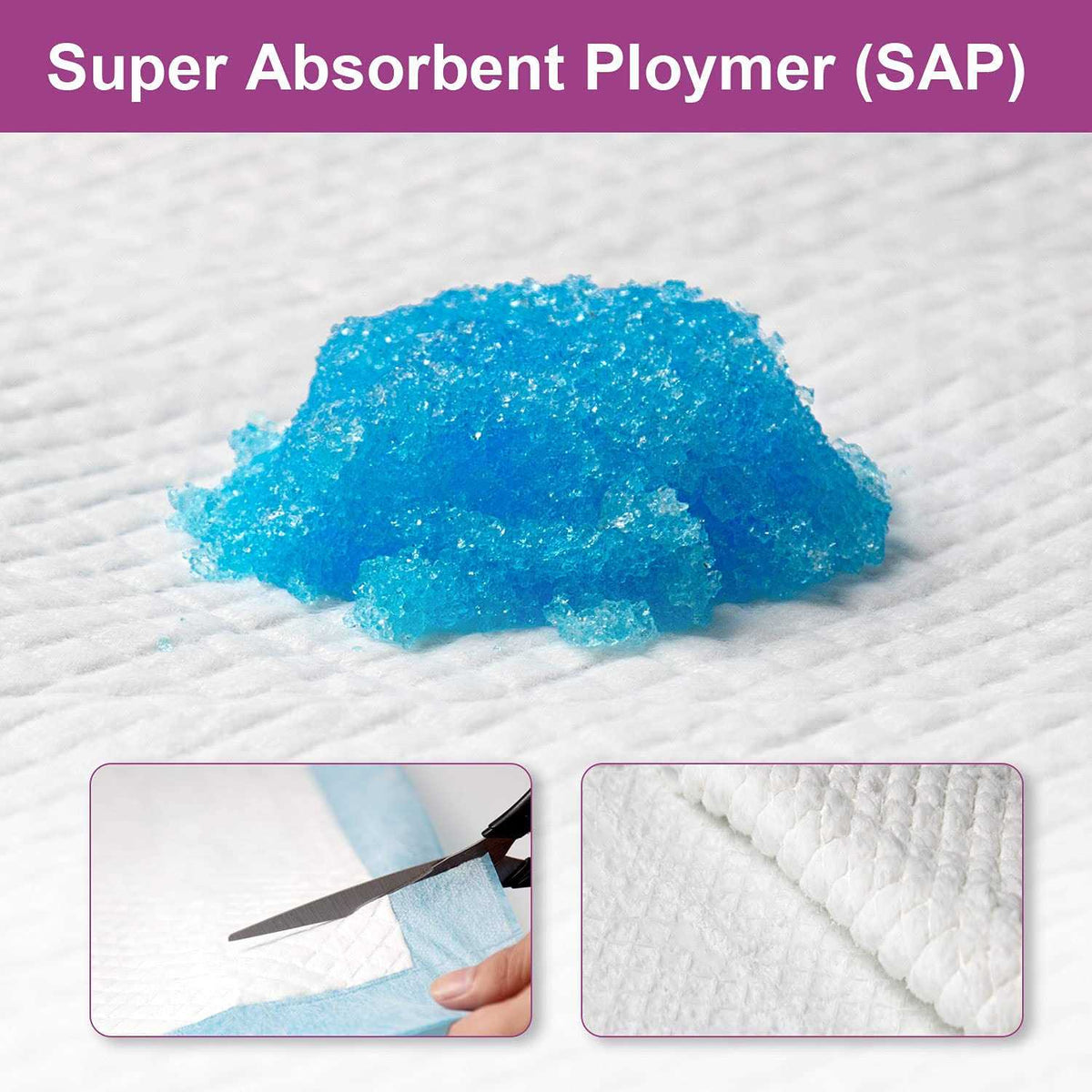 Extra Large Dog Pee Pads Super Absorbent & Leak-Proof Z840