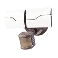 Bronze Hardwired LED Security Light F466539