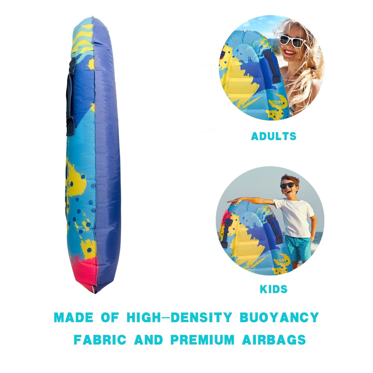 Inflatable Surfboard Water Sports Floating Bed Lightweight J511