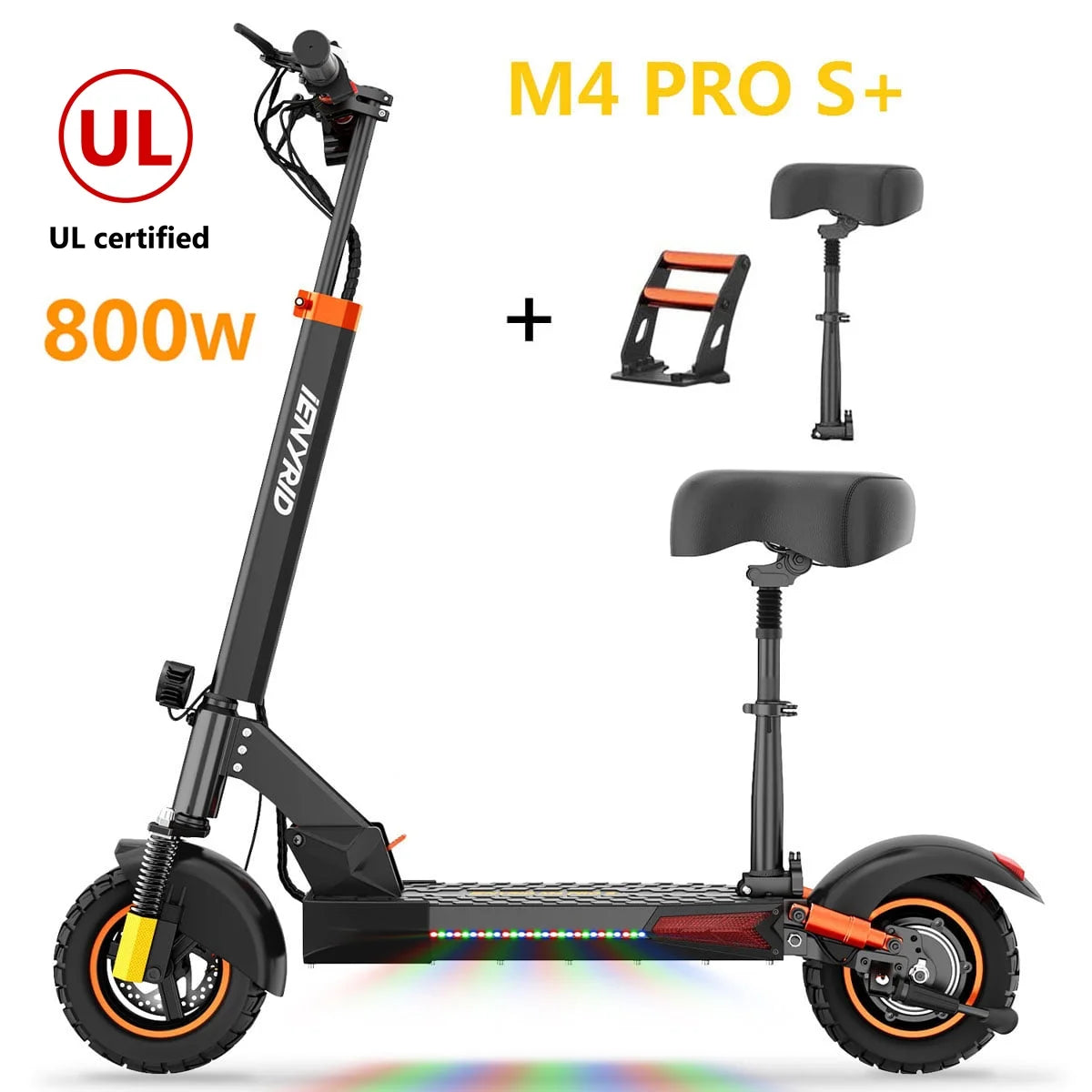 800W Folding Electric Scooter with Seat C332645