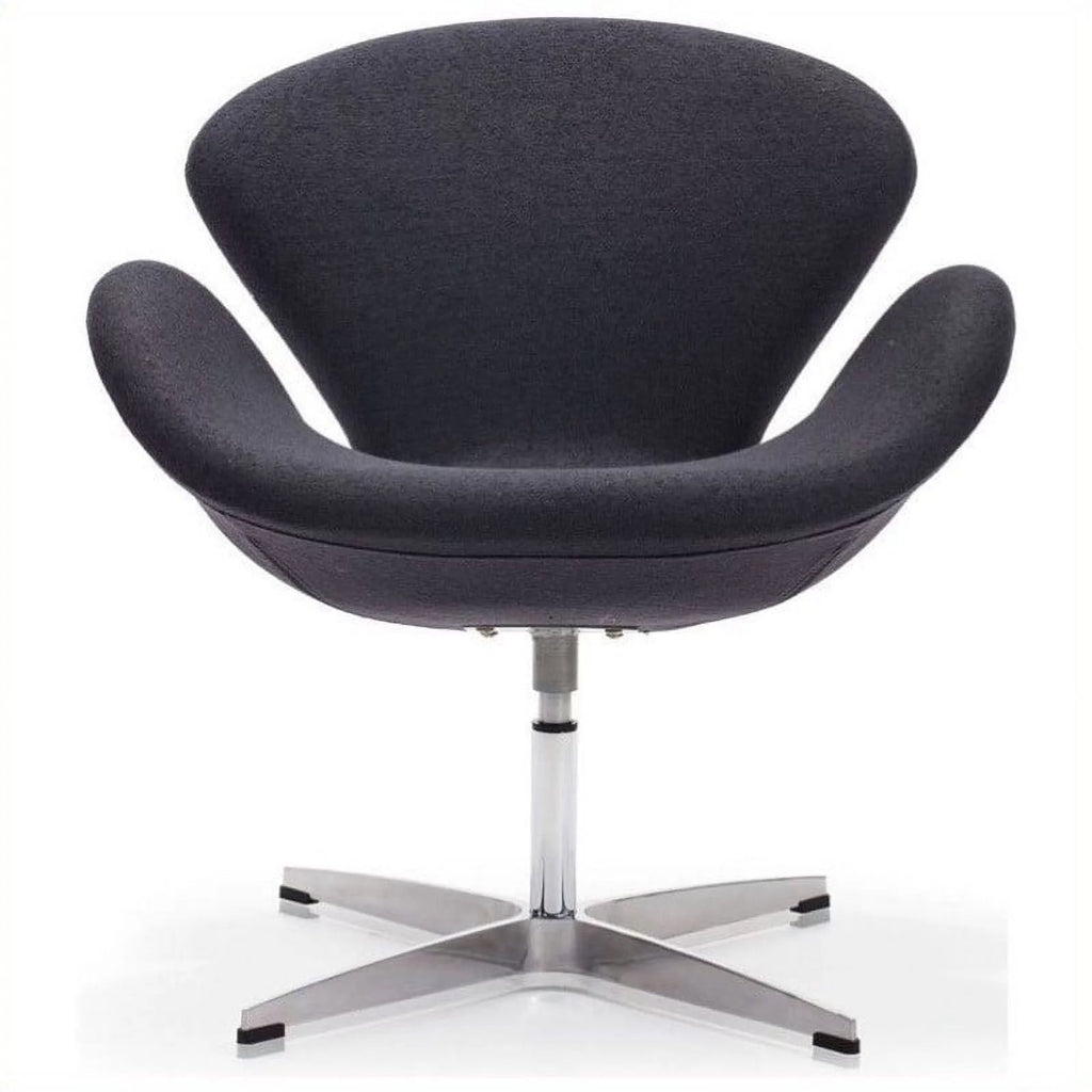 Gray Wood Occasional Chair R812