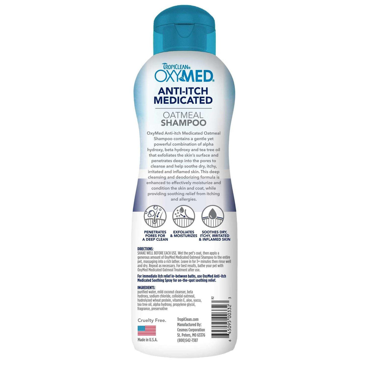 Oatmeal Medicated Pet Shampoo U356958