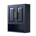 Dark Blue Wall-Mounted Storage Cabinet I888858