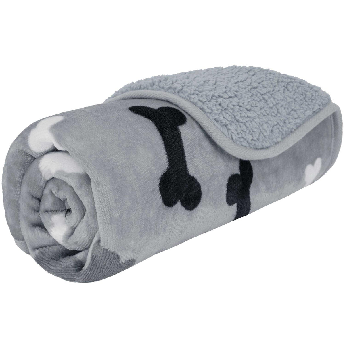 Waterproof Sherpa Fleece Pet Blanket E64013