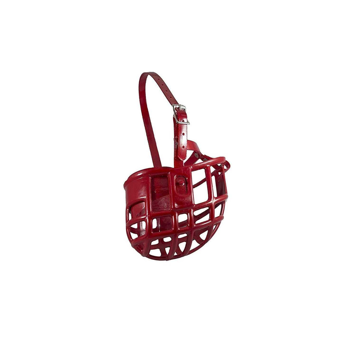 Plastic Dog Muzzle with Adjustable Headstall R582669