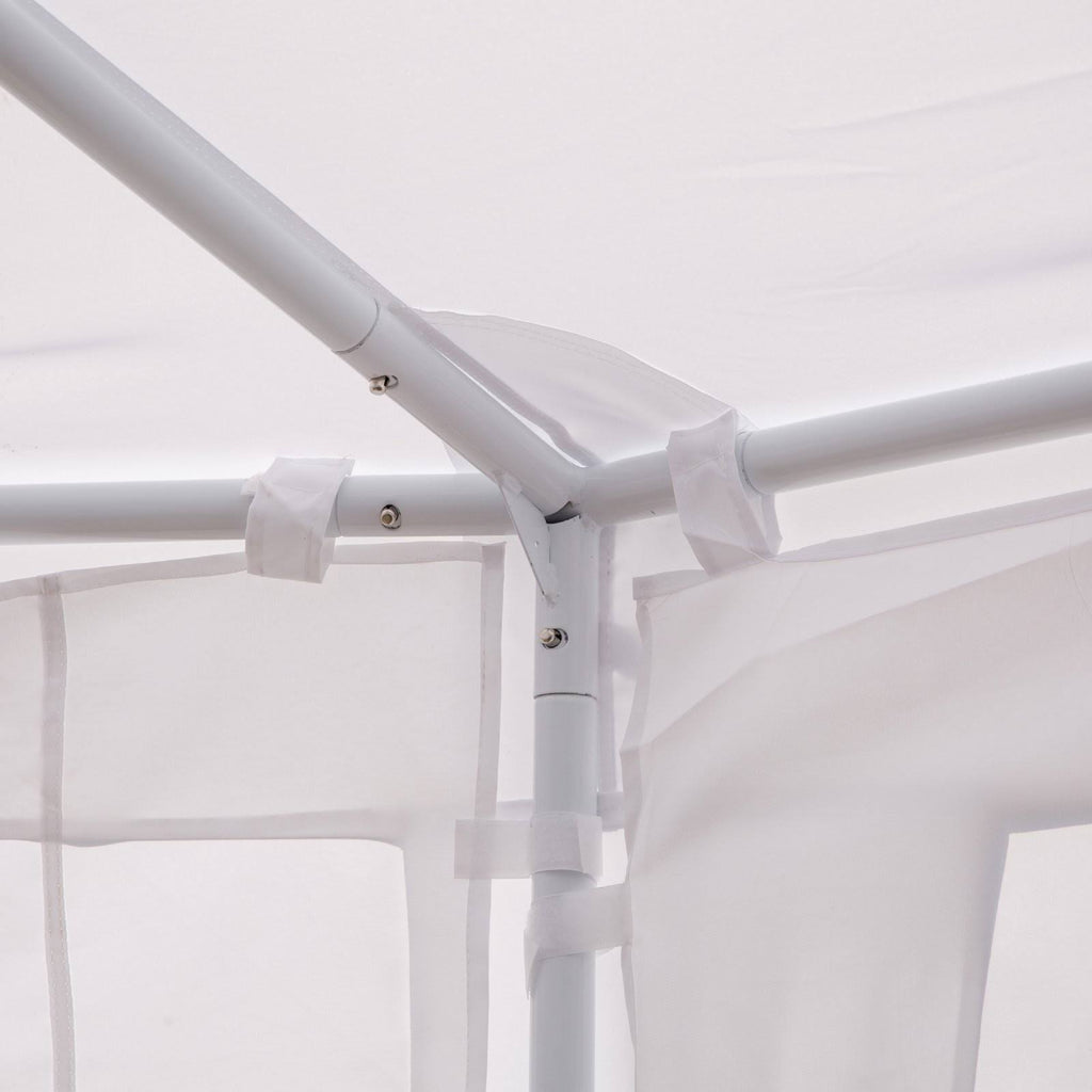 White Octagon 8-Wall Party Canopy Gazebo Tent W536436