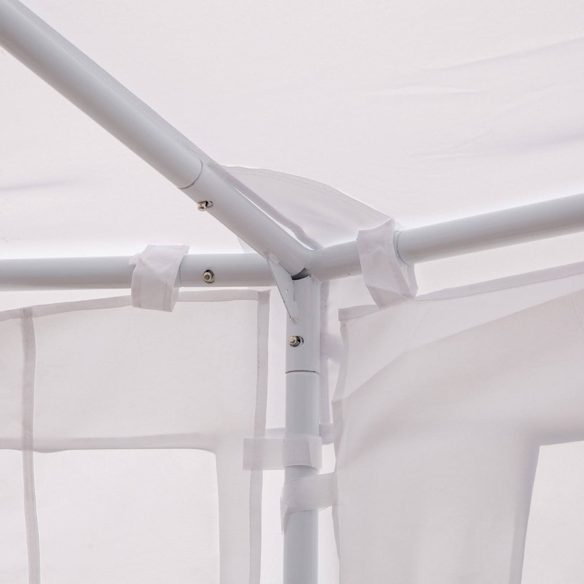 White Octagon 8-Wall Party Canopy Gazebo Tent W536436