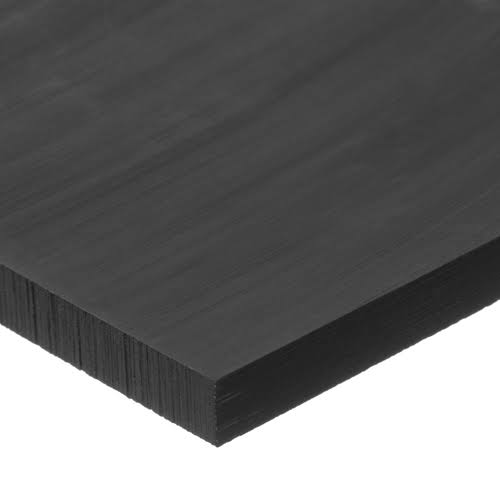 Black Acetal Plastic Sheet S1558