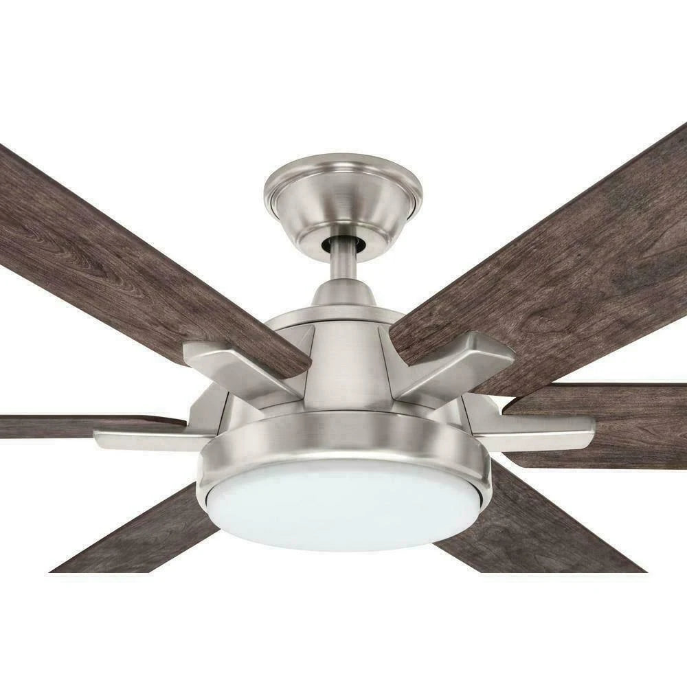 Espresso Bronze LED Ceiling Fan with Light and Remote Control U397028