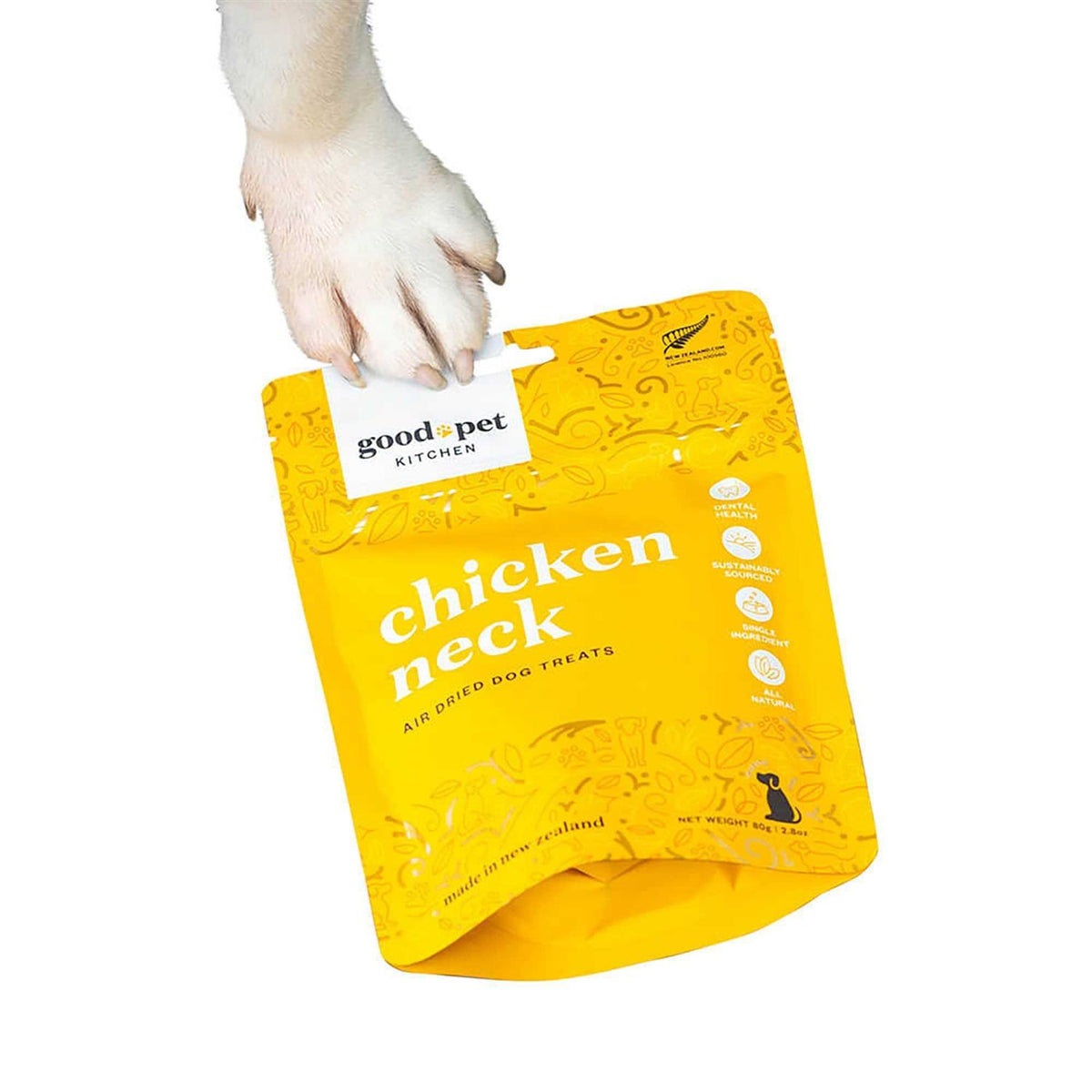 Air Dried Chicken Neck Dog Treat G343