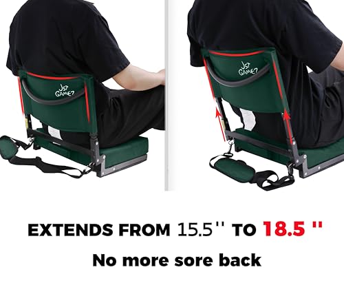 Stadium Seat with Back Support and Cushion E13213