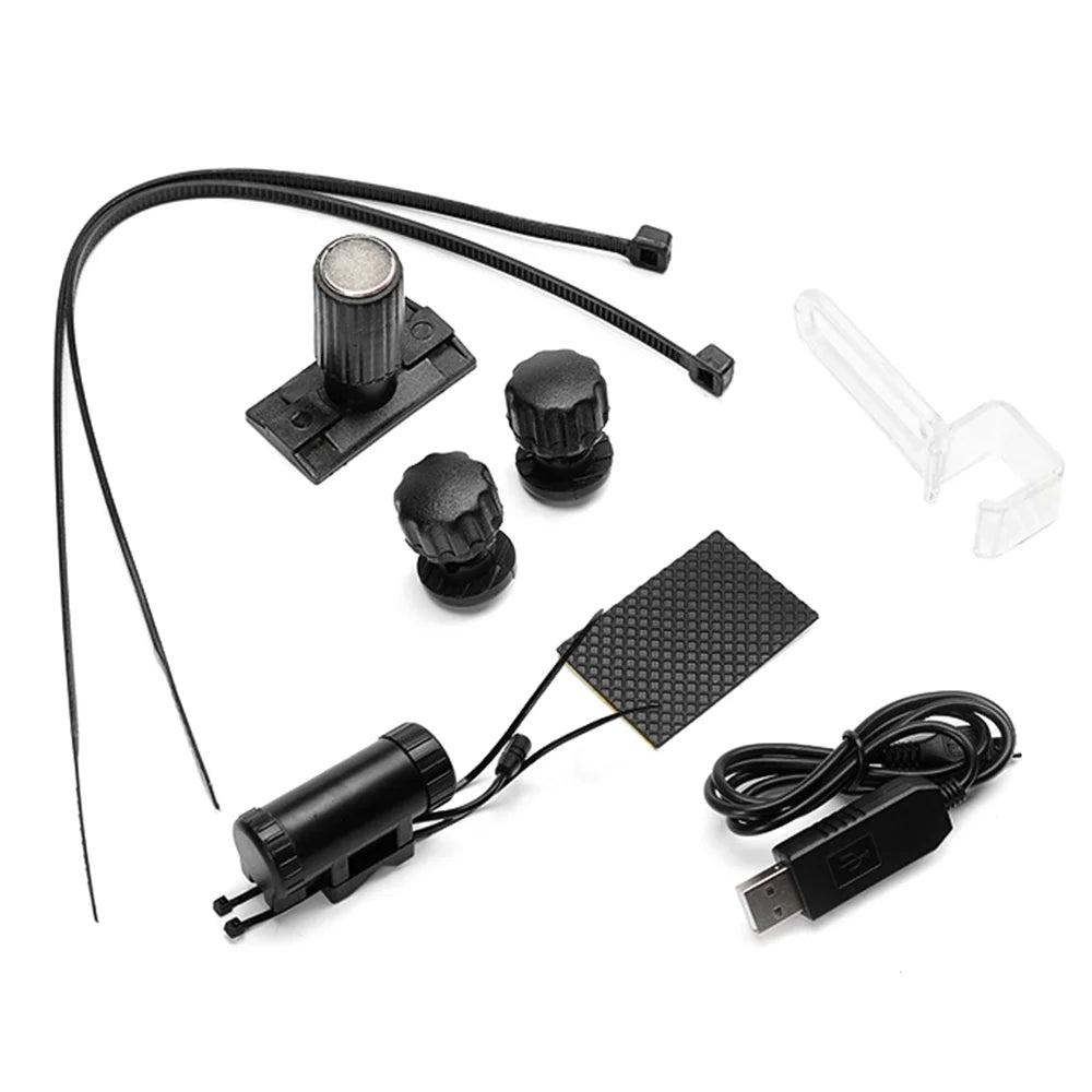 64 LEDs Rechargeable Bike Spoke Wheel Light B327596