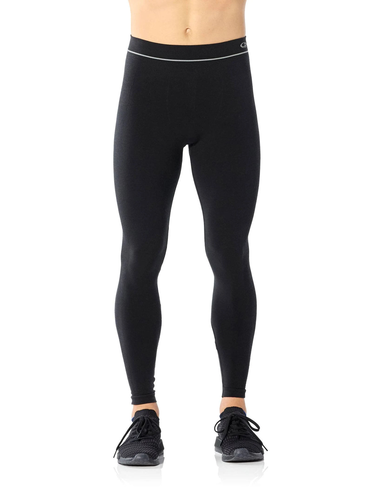 Black Seamless Tights I8154