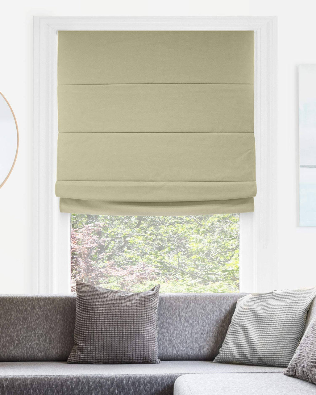 Blackout Cordless Roman Shades O477667