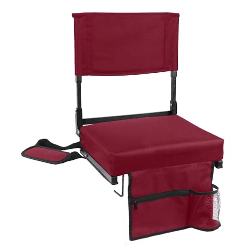 Stadium Seat with Back Support and Cushion E13213