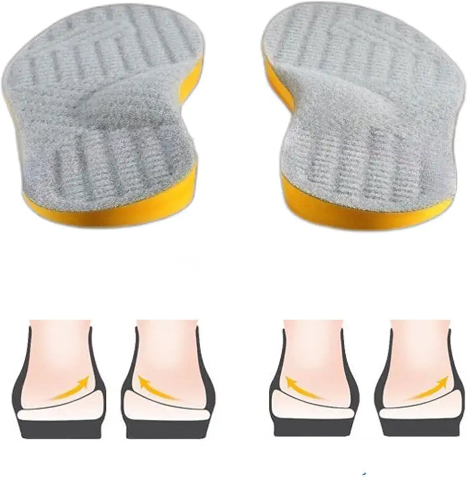 Orthotic Gel Insoles Arch Support Shoe Inserts D39701